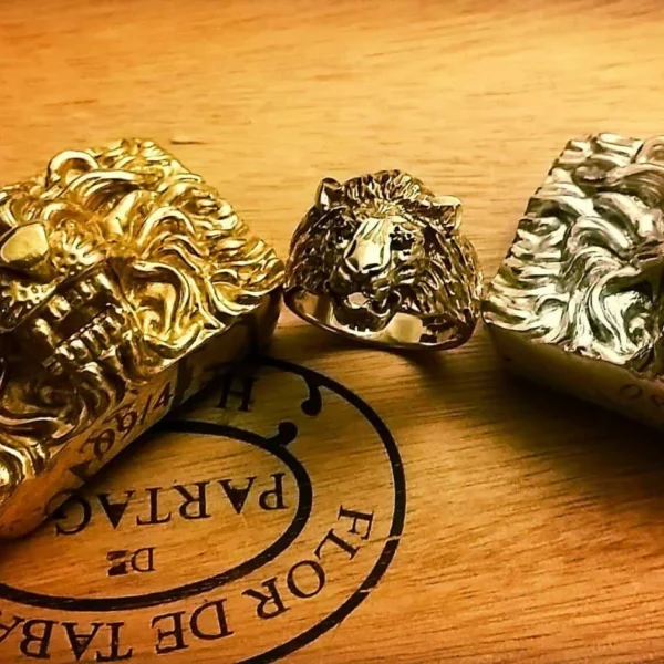 STERLING SILVER 925- LION HEAD PENDANT Limited Edtion 44 pieces only